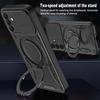 For Samsung Galaxy S26 Magnetic Case Shockproof TPU + PC Phone Back Cover with Kickstand