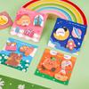1 Piece Cartoon Adhesive Cute Kawaii Notes Notepad Memo Pad Office School Supplies Stationery Sticker