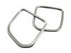 Finish Stainless Steel Plated Drink Holder Rings for Honda Freed with Ultra-Mirror (2-Piece Set) GB5/GB6 (Model INT-ETC-218) (Compatible GB,