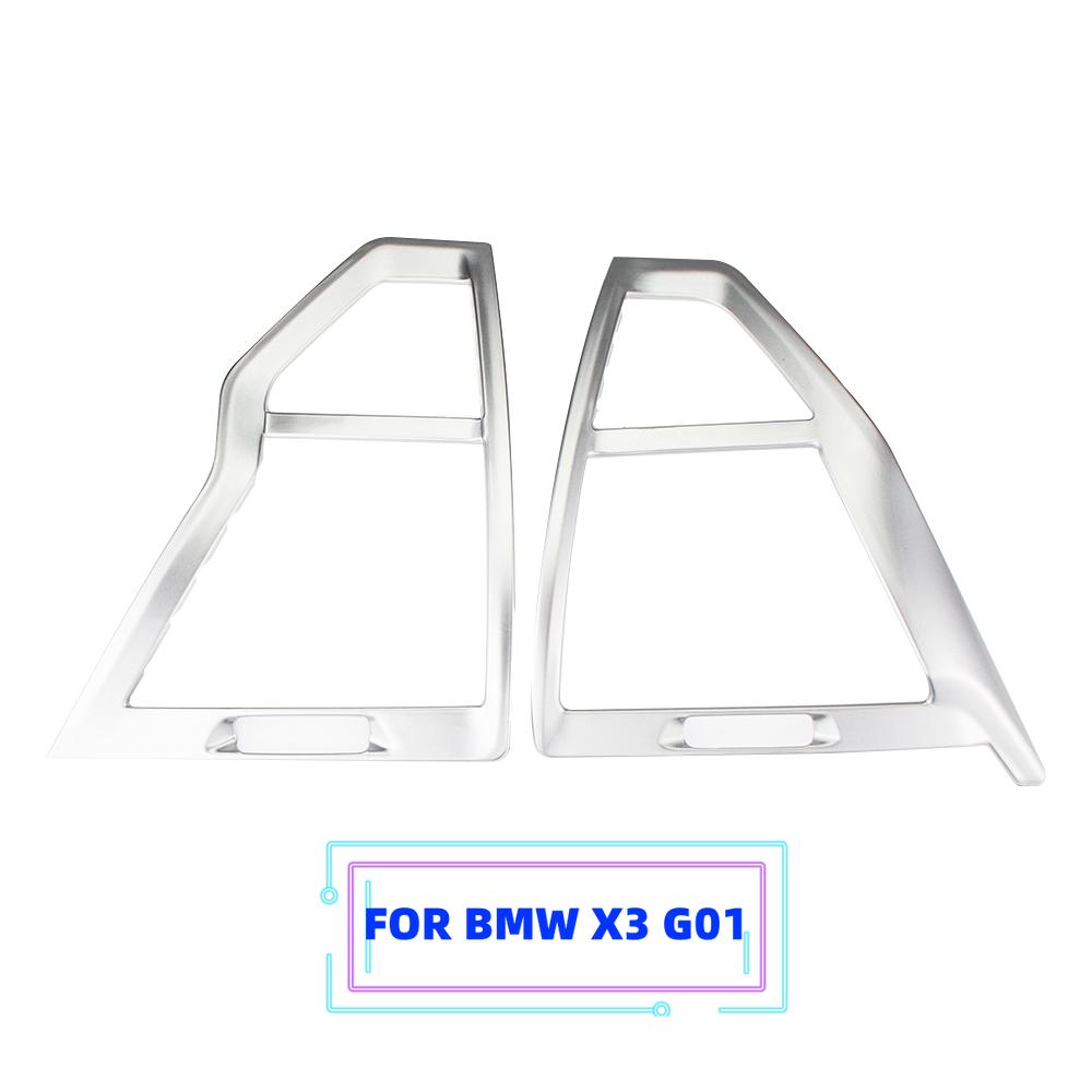 2pcs ABS LHD Front Side Air Vent Cover Trim Stickers for BMW X4 G02 X3 G01 2018 - 2026 Car Air Outlet Panel Sticker Accessories