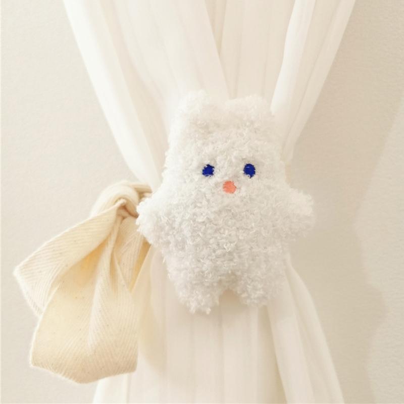 Curtain Tiebacks Curtain Holdbacks Curtain Ties with Cartoon Dolls Bedroom Curtain Tiebacks Curtain Rope Tiebacks