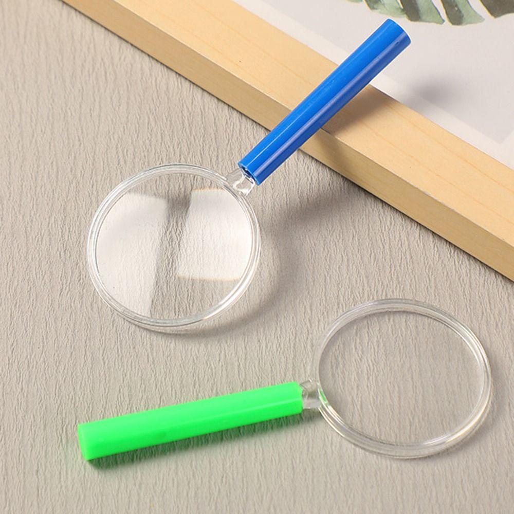 Creative Handheld Magnifying Glass Lightweight Baby Early Education Toys  Tiny Objects