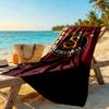 Galatasaray Beach Towel Super Soft Microfiber Quickdry Fabric Comfortable Lightweight Perfect for Traveling Yoga Camping and Swimming