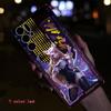 Светящийся чехол-вспышка для ZTE Nubia Red Magic 10s 10 Pro 9S 9 Pro 8 8s 7 7s 6 6s Защитный светодиодный чехол Akali Fundas Capa
