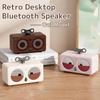 Ретро Настольный Bluetooth Динамик Новая Модель Сова Уличный Беспроводной Сабвуфер Звуковая Коробка Высокое Качество Звука