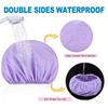 Reusable Bath Hair Cap Thickened Double Drying Hair Cap New Waterproof Shower Caps  for Women