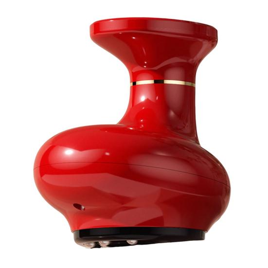 Electric Gua Sha Device LED Display USB Rechargeable Portable Travel Cordless Heating Vibration Massage Cupping Machine Tools