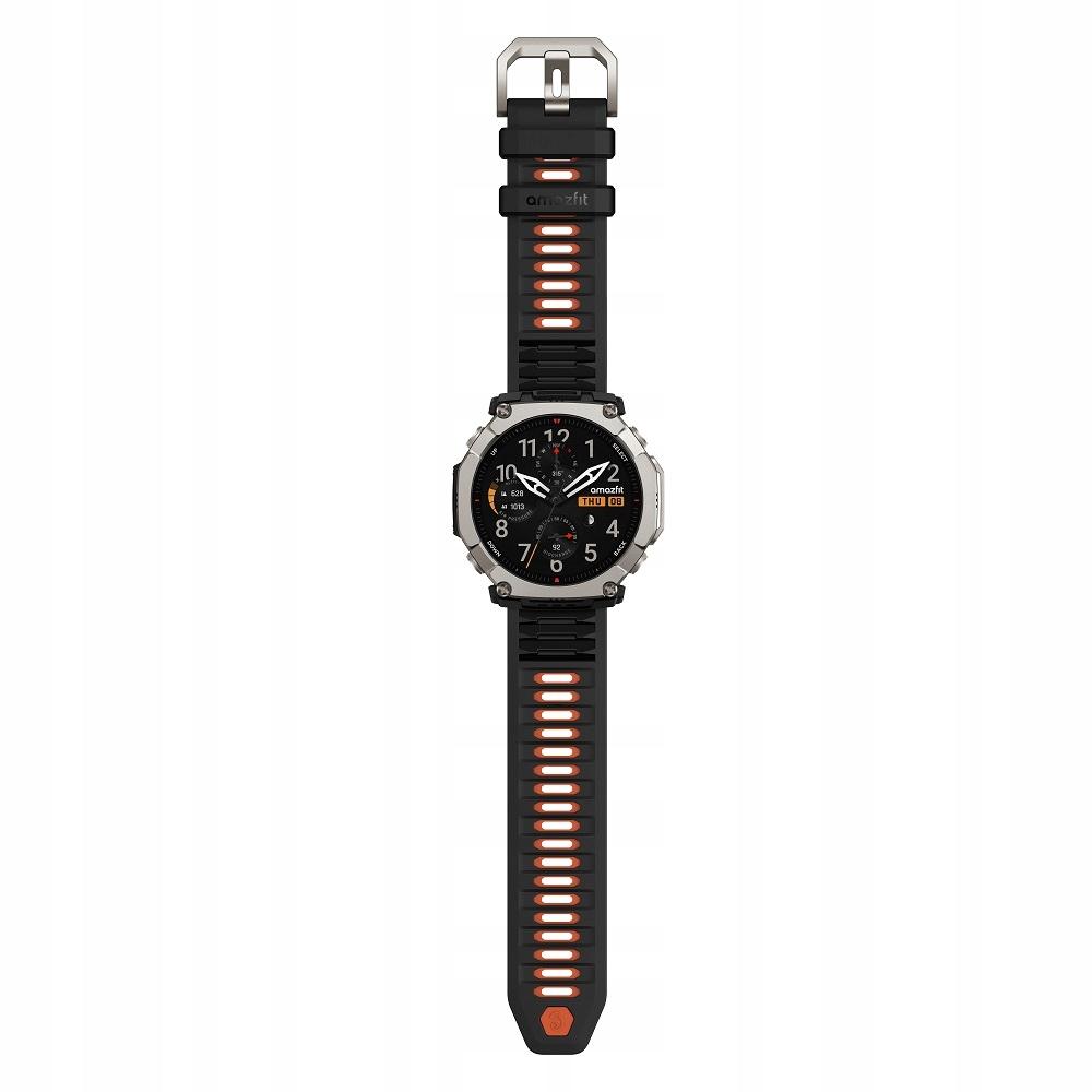 Amazfit T-Rex Ultra 2 Smartwatch 51Mm Black And Silver 1 Pc