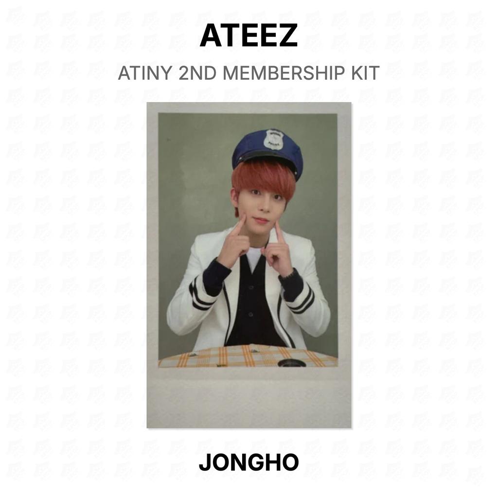 ATEEZ ATINY 2-й Набор Члена Клуба Официальная Фотокарточка
