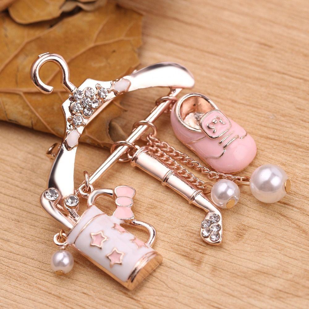 Metal Badges Pendants Enamel Brooch Sewing Machine Brooch Hanger Brooches Suit Collar Pins