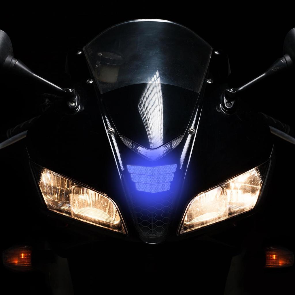 PATIKIL 2 набора светоотражающих полос Ночная высокая видимость Светоотражающая наклейка Водонепроницаемая Предупреждение о безопасности