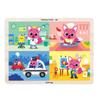 KC-Certified – Pinkfong Wooden Puzzle 24 Pieces (Job Theme / Daily Life Theme) 3 Options