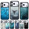 Мягкий чехол для телефона с китовой акулой, плавающей в океане, для iPhone 17 Air 16e 15 14 13 Pro Max Задняя крышка для 12 11 Pro Coque