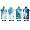 Surf Poncho Changing Towel Microfiber Fabric Water Sports Hooded Robe Adult Child Beach Blanket Bath Swim Quick Tie-Dry Wetsuit