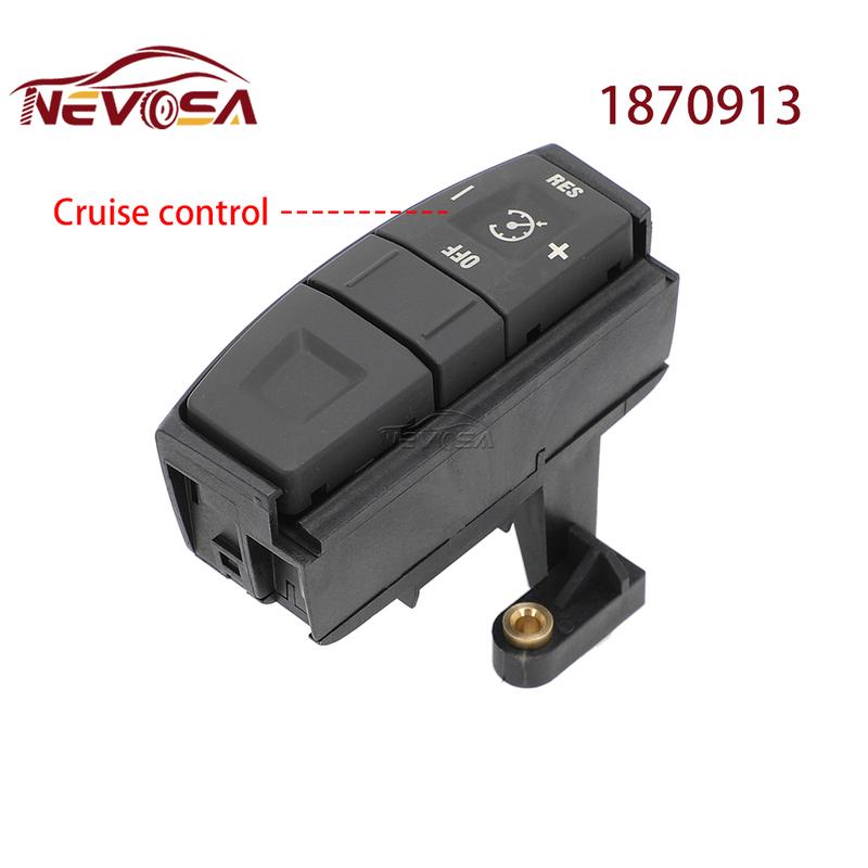NEVOSA For SCANIA P G R T Series Truck Steering Wheel Module Telephone Menu Switch Adaptive Cruise Control Switch Button 1870912