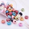 12/25/50pcs Resin Pearl European Large Hole Disco Ball Beads for Snake Chains Charm Bracelet Jewelry Making