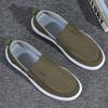 High-End Men'S Canvas Shoes Old Beijing Cloth Shoes Men'S Casual Shoes One Pedal Thick-Soled Breathable Non-Slip Work Shoes