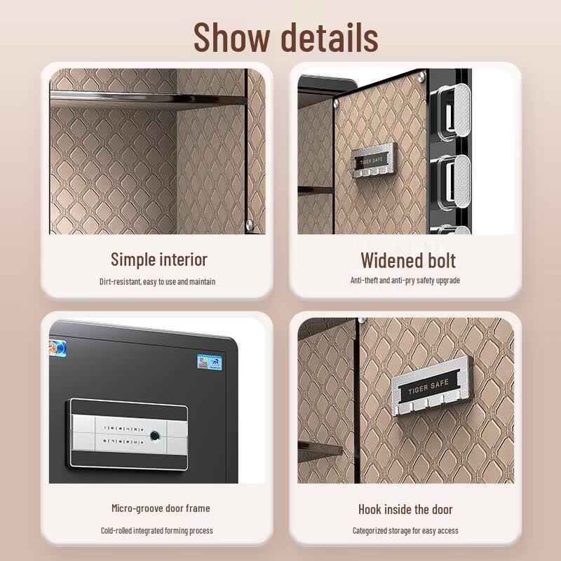 TIGER Yuelai Series 60cm Fingerprint Password Safe