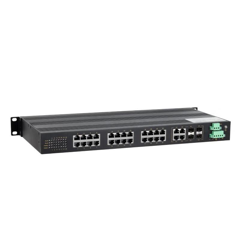 Maiwei 28-Port Gigabit Industrial Ethernet Switch