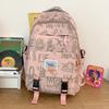 Children's Schoolbags Elementary School Girls Junior High School Students High Looking Dirty Resistant Printing School Backpack