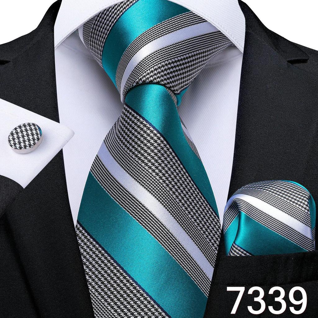 Dibangu Мужской галстук, карманный квадратный набор запонок для свадебной деловой вечеринки