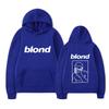 Blond Autumn And Winter Fleece Urban Casual Hooded Sweater
