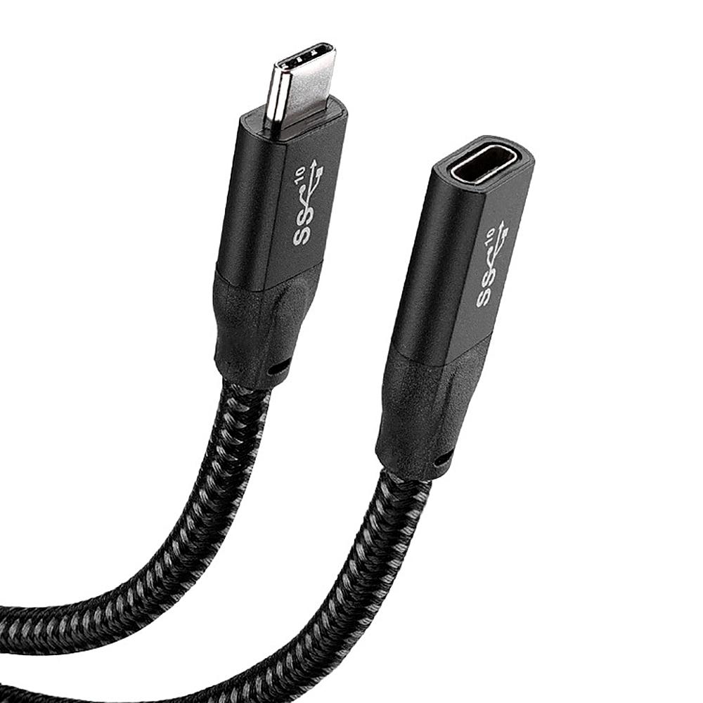 USB-C 3.1 Gen2 20Gbps Extension Cable PD100W Quick Charge 4K Video Compatible with Thunderbolt3