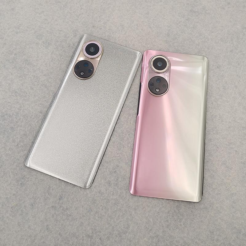 Задняя крышка аккумулятора для Honor 50 Pro Стеклянная панель Задний корпус Запасные части для Honor50 Pro и Объектив камеры