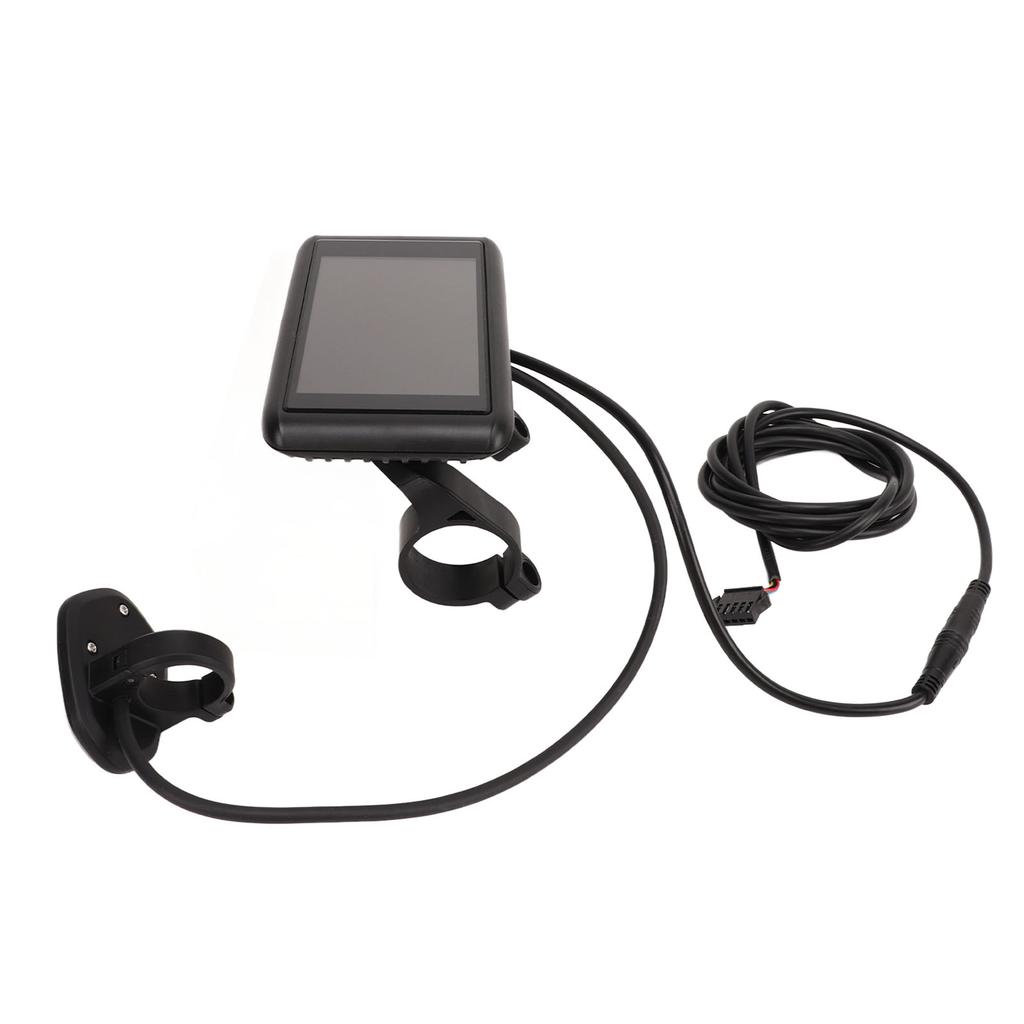 Панель дисплея электрического велосипеда ABS 5V LCD Высокое разрешение Многофункциональная панель дисплея велосипеда с SM