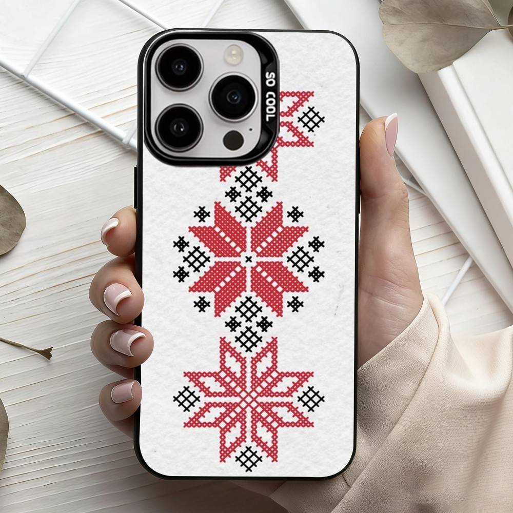 G-Украина O-Узорный Чехол для Телефона Для iPhone17,16,15,14,13,12,11 Plus,Pro Max Черный Конфетный серебристый чехол для телефона