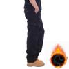 Men's Cotton Casual Work Pants Cargo Pants Men Outwear Multi Pocket Tactical Military Straight Pants Trousers