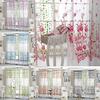 Peony Sheer Curtain Tulle Window  Voile Drape Valance 1 Panel Fabric