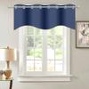 Finished Curtains Small Curtains Perforated Curtains Curtains High-Precision Solid Color Blackout Curtains