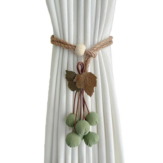 Хэллоуин Тыква Подхват для штор Фермерский дом Регулируемый ремешок Фрукт Овощ Декоративная драпировка Держатели для оконных штор Подхваты Аксессуары для штор