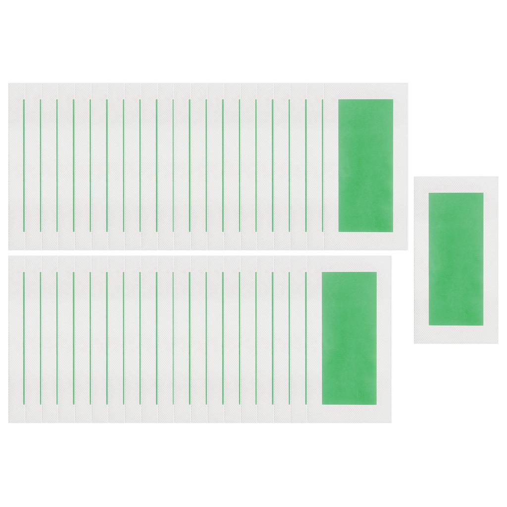 40x восковые полоски для удаления волос, двухсторонняя восковая бумага, полоски для удаления домашнего воска, набор для тела, губ, бровей, подмышек, лица, бикини