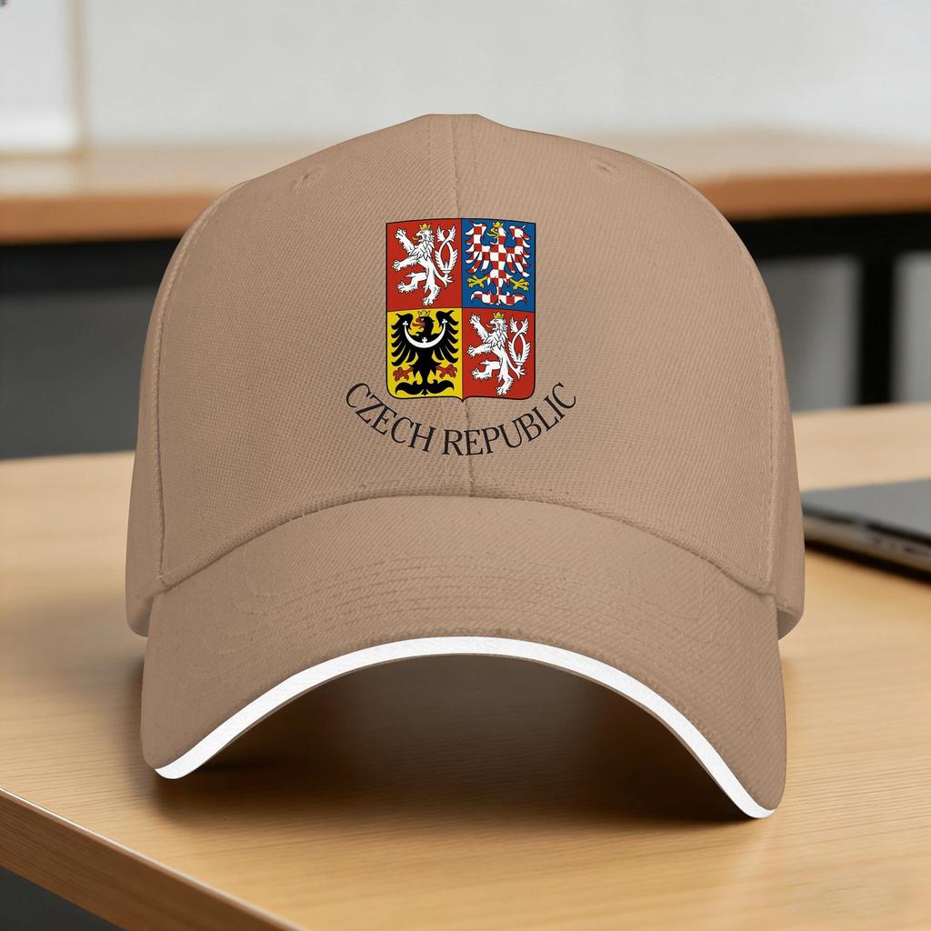 Герб Чехии Солнце Бейсболка Летняя yk Крутая Тракерная Кепка Для Унисекс Унисекс Теннис Скейт Бейсболки