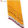 Yellow Pencil with Eraser on Top No.2 HB Sketching Pencil With Red Eraser