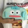 Милый пенал Sanrio Hangyodon Kawaii сумка для хранения косметики большой вместимости школьные канцелярские товары подарок для детей девочек мальчиков