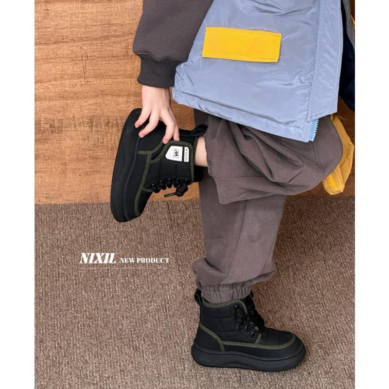 Зимние новые детские сапоги корейской версии модные повседневные сапоги из двух хлопковых сапог в Китае сапоги из хлопка для мальчиков