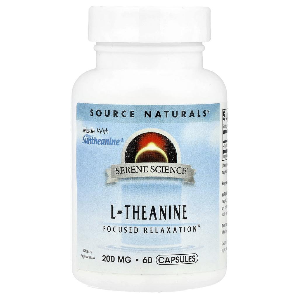 Serene Science, L-Theanine, 200Mg, 60 Capsules