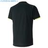 Теннисная одежда Игровая рубашка с коротким рукавом Slim Dynamotion Fit Sweat Absorbing Quick Dry Soft Tennis Badminton 62JA9007 Black Japan S to Japanese Size