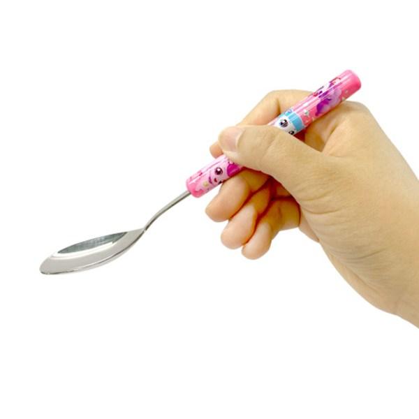 Leburn Catch Tiniping 2 Slim Spoon Set, Mixed Colors, Spoon + Chopsticks