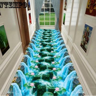 Скандинавский ковер для прихожей, геометрические ковры для прохода, коридора, гостиничная лестница, напольный коврик, коврики, противоскользящие коврики