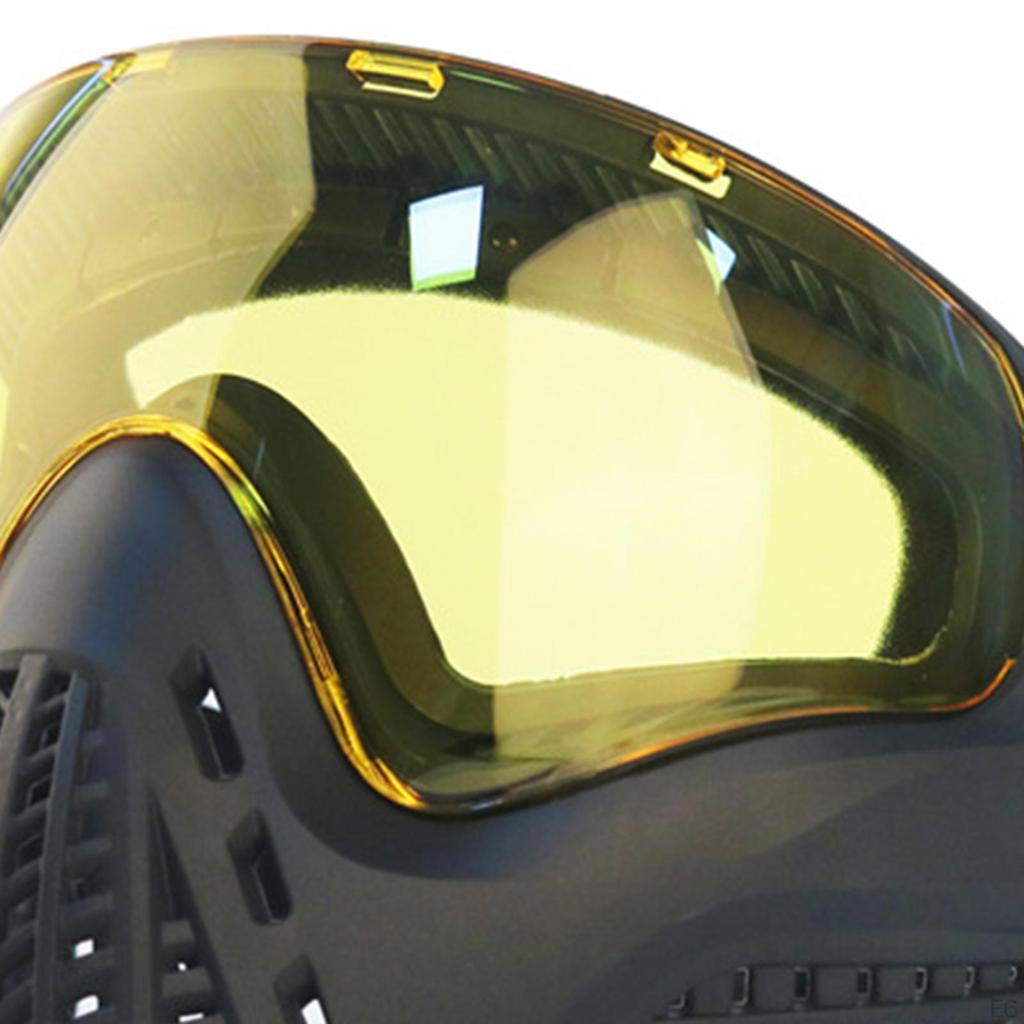 Аксессуары для наружной маски из ПК, дышащее оборудование, многофункциональное защитное снаряжение, защитная маска для лица