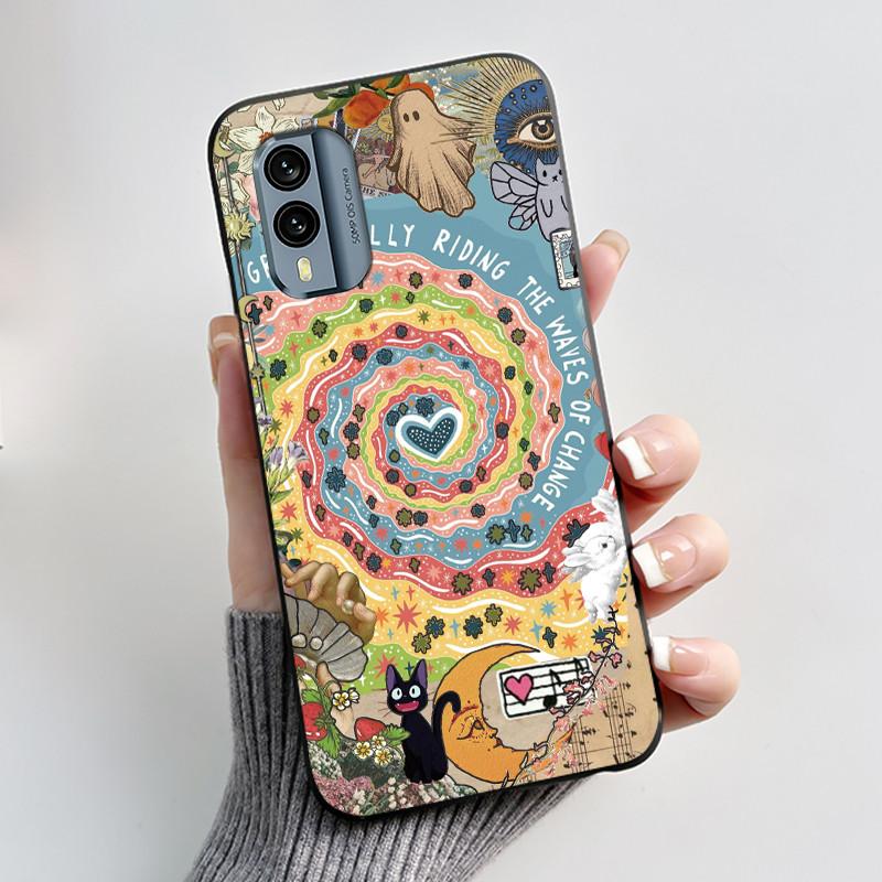 Cute Case For Nokia X30 5G Fundas Coque Printing Shell Protective Cover Soft Silicone Cartoon Phone Casing Capa