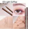 6 Colors of Smooth Waterproof Eyeliner, Automatically Retractable, Long-lasting and Smooth, Charming Eye Makeup