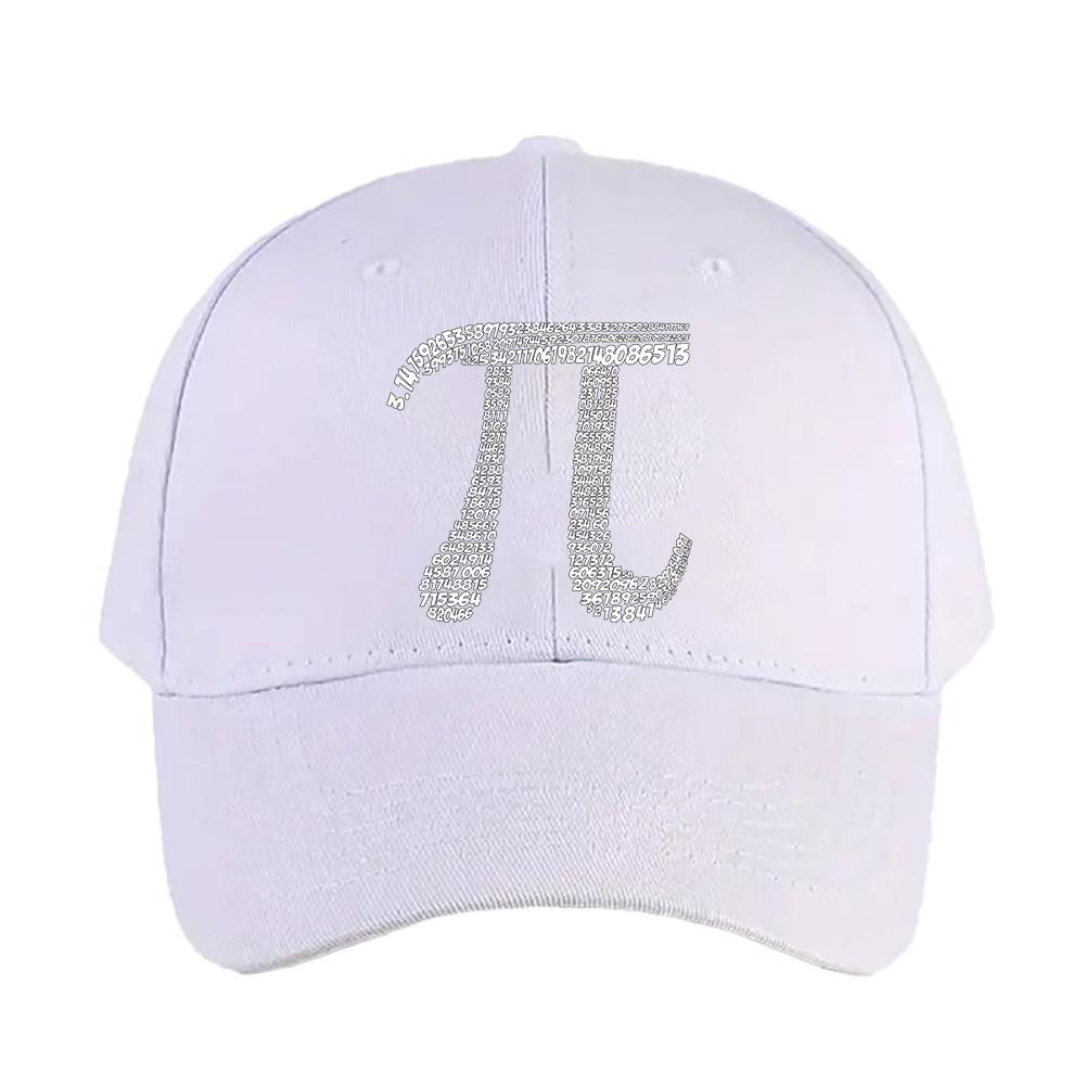 Pi Symbol decimal values cap Summer Woman Man Adult Hat Casual Adjustable Funny Dad Printed Baseball Caps boyfriend