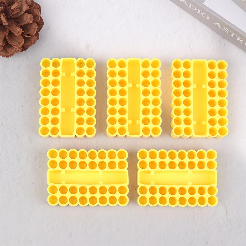 1/2/5Pcs Bit Holder 32 Holes Bit Hex Shank Organiser Screwdriver Bit Holder Drill For Storage For 6.35Mm Shank Storage Box