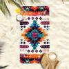 Southwest Space Theme Oversized Microfiber Towel, Quick Dry Soft for Swimming Bath Lounge Chair