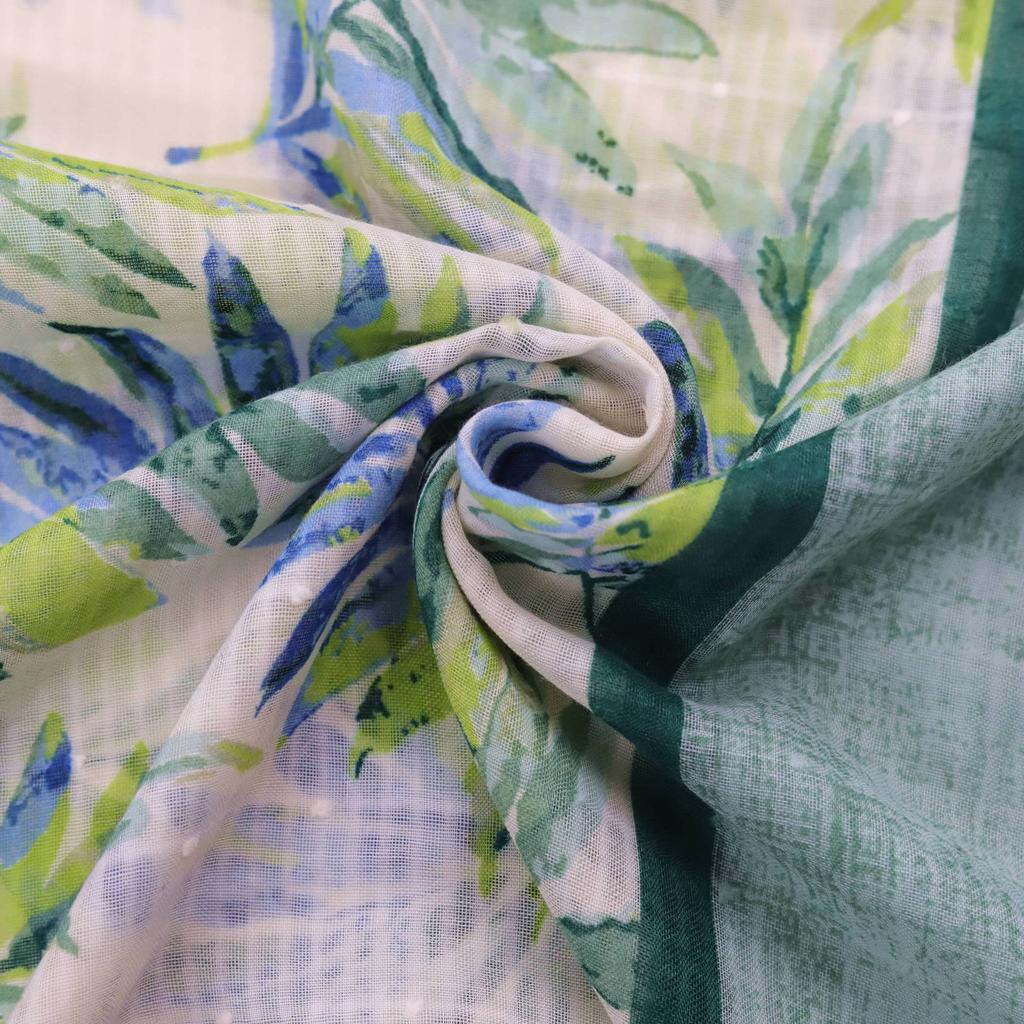 2024 Spring And Autumn Winter New Cotton And Hemp Long Thin Scarf Travel Versatile Sunscreen Warm Shawl For Women